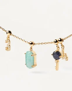 Charms De Piedras-PDPAOLA Charm Calma con Amazonita
