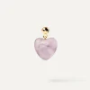 Charms Amor|Charms De Piedras-PDPAOLA Charm Corazón Amatista