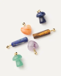Charms Amor|Charms De Piedras-PDPAOLA Charm Corazón Amatista