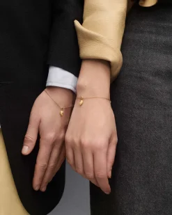 Pulseras De Oro|Collares De Oro-PDPAOLA Charm Corazón divisible