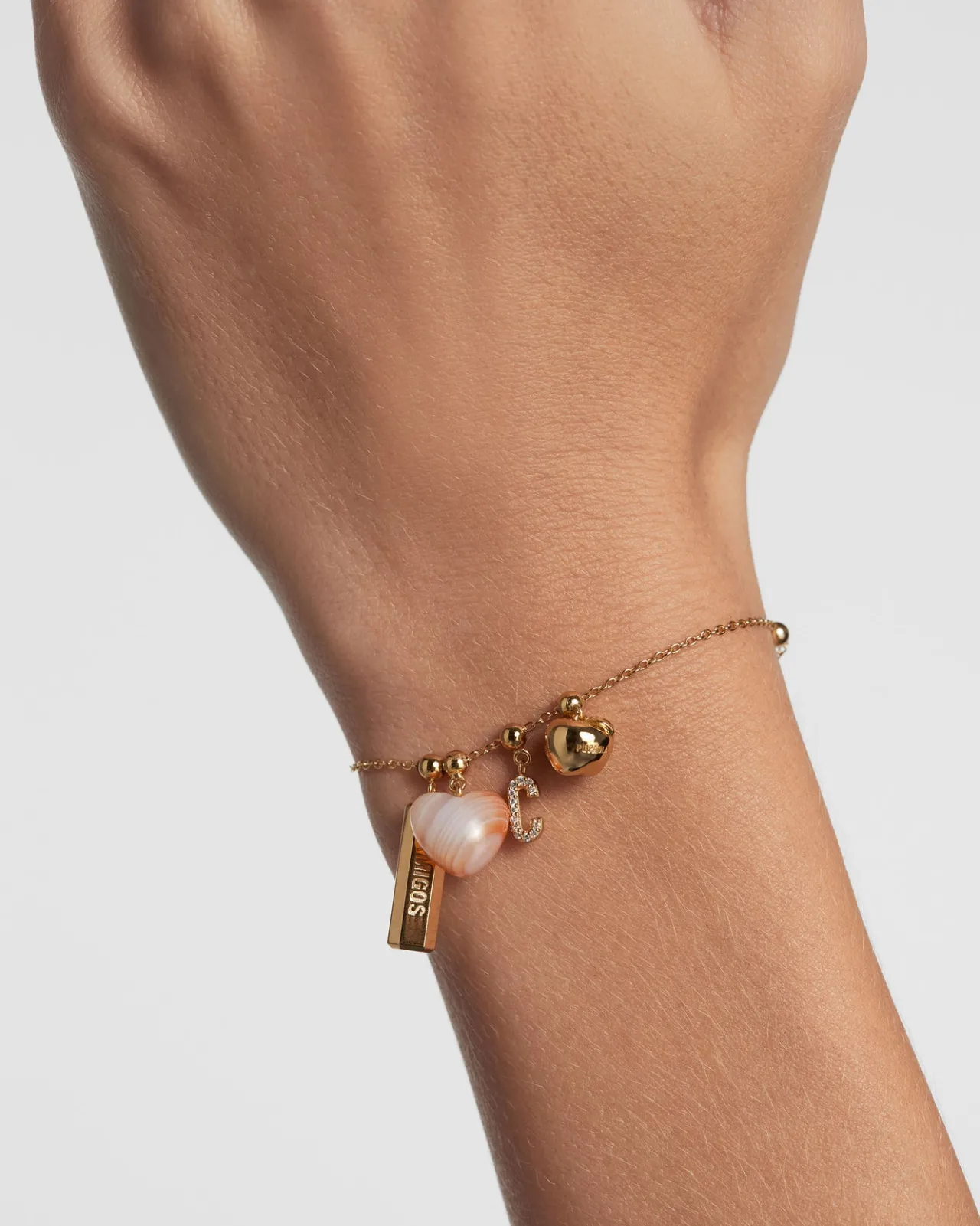 Charms De Letras|Rebajas Charms-PDPAOLA Charm Letra C