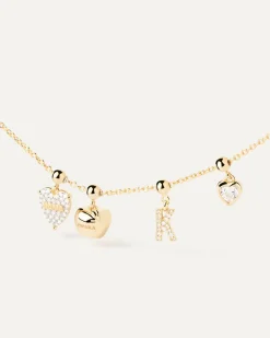 Charms De Letras|Rebajas Charms-PDPAOLA Charm Letra K