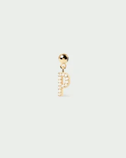 Charms De Letras|Rebajas Charms-PDPAOLA Charm Letra P