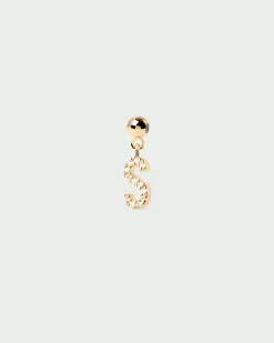 Charms De Letras|Rebajas Charms-PDPAOLA Charm Letra S