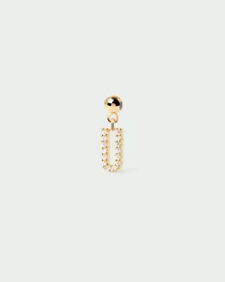 Charms De Letras|Rebajas Charms-PDPAOLA Charm Letra U