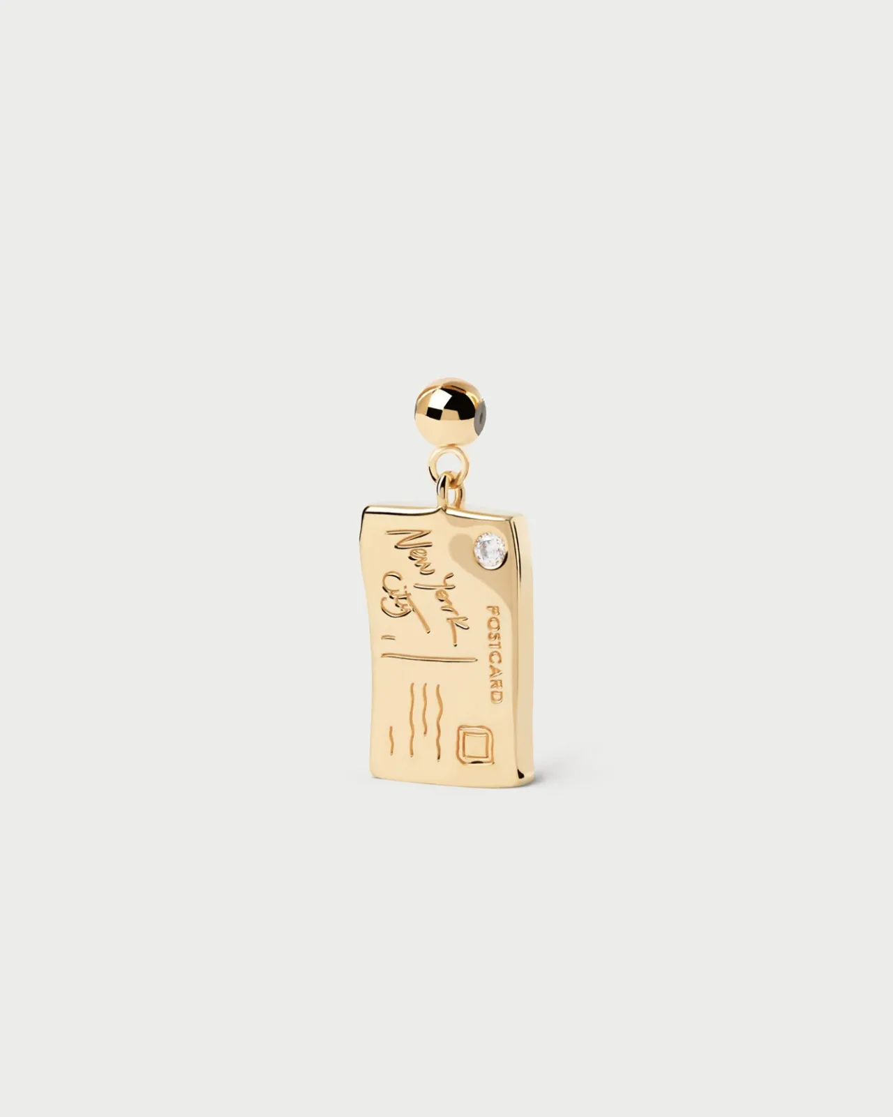 Charms Miniaturas-PDPAOLA Charm Postal Nueva York