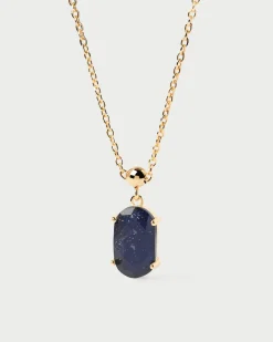 Charms De Piedras-PDPAOLA Charm Suerte con Aventurina Azul