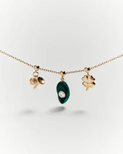 Pulseras De Oro|Charms Miniaturas-PDPAOLA Charm Trébol