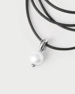 Colgantes De Perlas|Collares De Perlas-PDPAOLA Colgante de plata La Perla essential