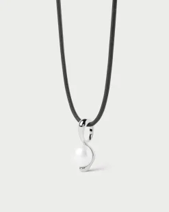 Colgantes De Perlas|Collares De Perlas-PDPAOLA Colgante de plata La Perla essential
