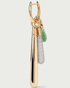 Colgantes Grandes-PDPAOLA Colgante Pavé Large Drop