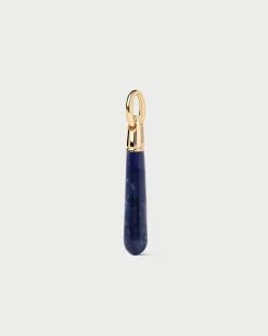 Colgantes Con Piedras Semipreciosas|Collares Con Piedras Semipreciosas-PDPAOLA Colgante sodalita large Drop