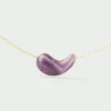 Collares Con Piedras Semipreciosas|Collares De Oro-PDPAOLA Collar Amatista Aura