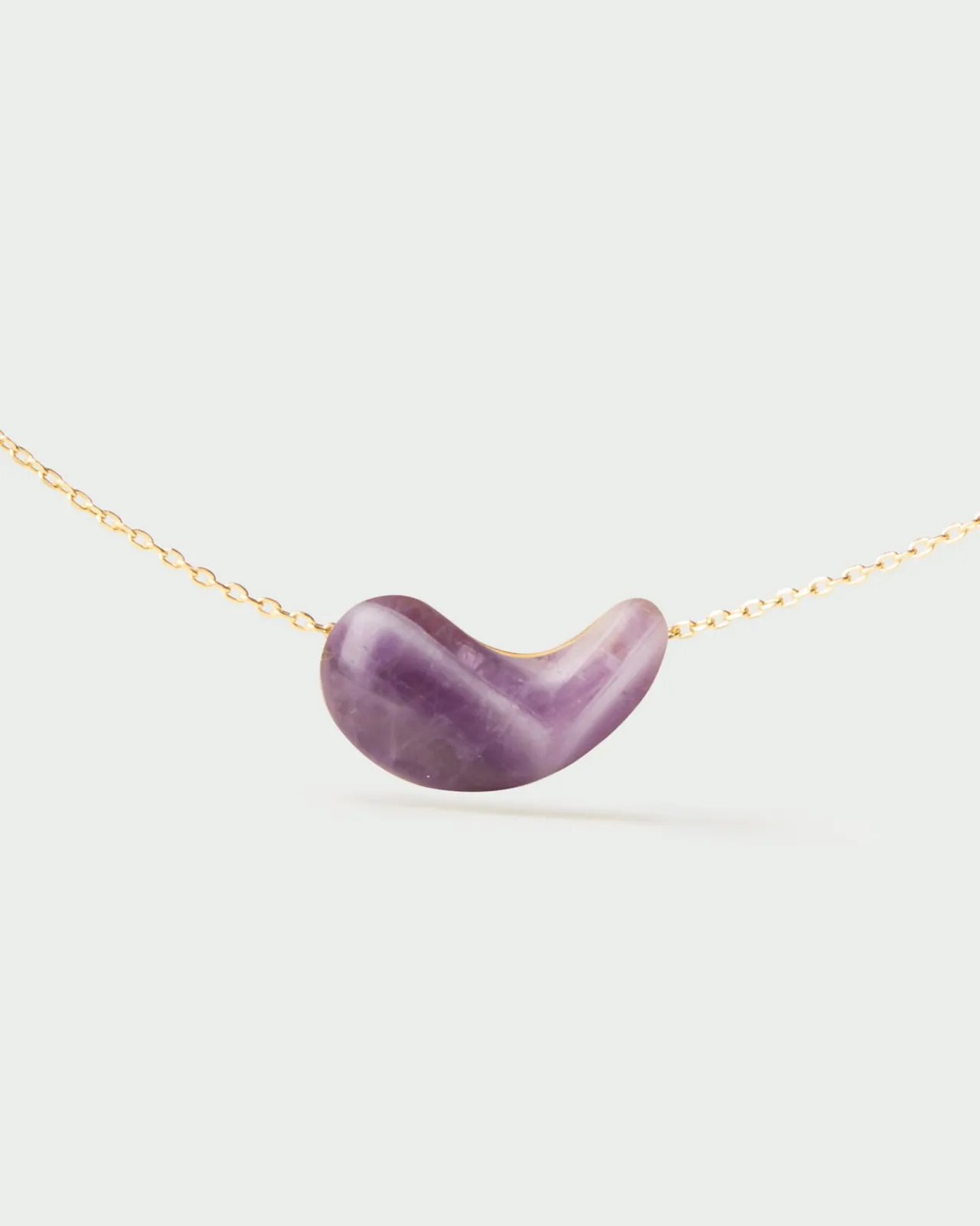 Collares Con Piedras Semipreciosas|Collares De Oro-PDPAOLA Collar Amatista Aura