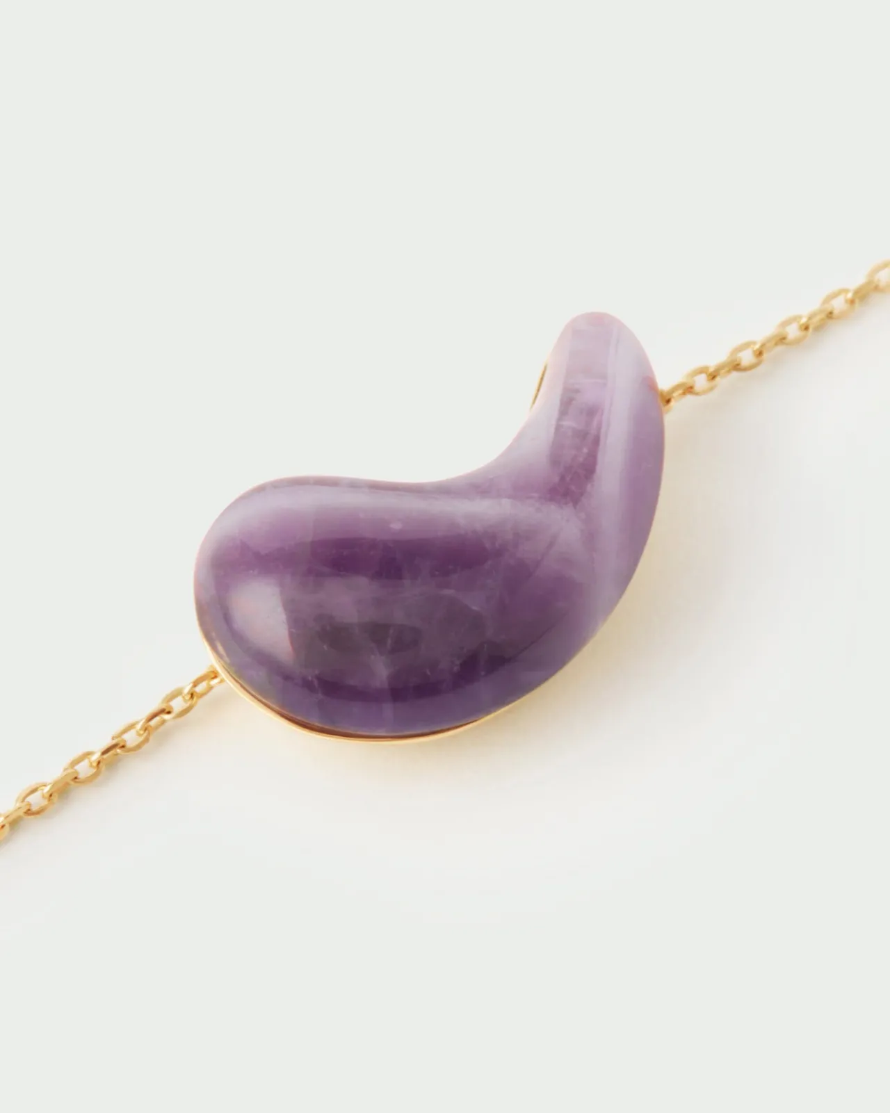 Collares Con Piedras Semipreciosas|Collares De Oro-PDPAOLA Collar Amatista Aura