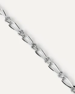 Collares Básicos|Collares De Cadena-PDPAOLA Collar Cadena de Plata Adele