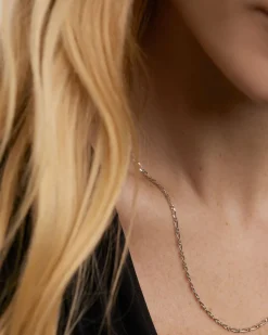 Collares Básicos|Collares De Cadena-PDPAOLA Collar Cadena de Plata Adele
