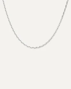 Collares Básicos|Collares De Cadena-PDPAOLA Collar Cadena de Plata Adele