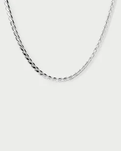 Collares Básicos|Collares De Cadena-PDPAOLA Collar Cadena de Plata Large Serpentine