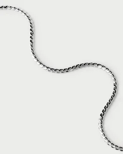 Collares Básicos|Collares De Cadena-PDPAOLA Collar Cadena de Plata Large Serpentine