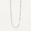 Collares Básicos|Collares De Cadena-PDPAOLA Collar Cadena de Plata Marina
