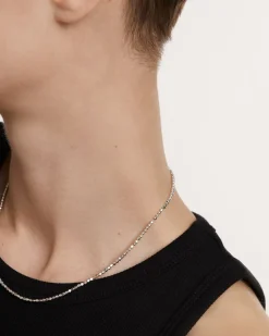 Collares Básicos|Collares De Cadena-PDPAOLA Collar Cadena de Plata Marina