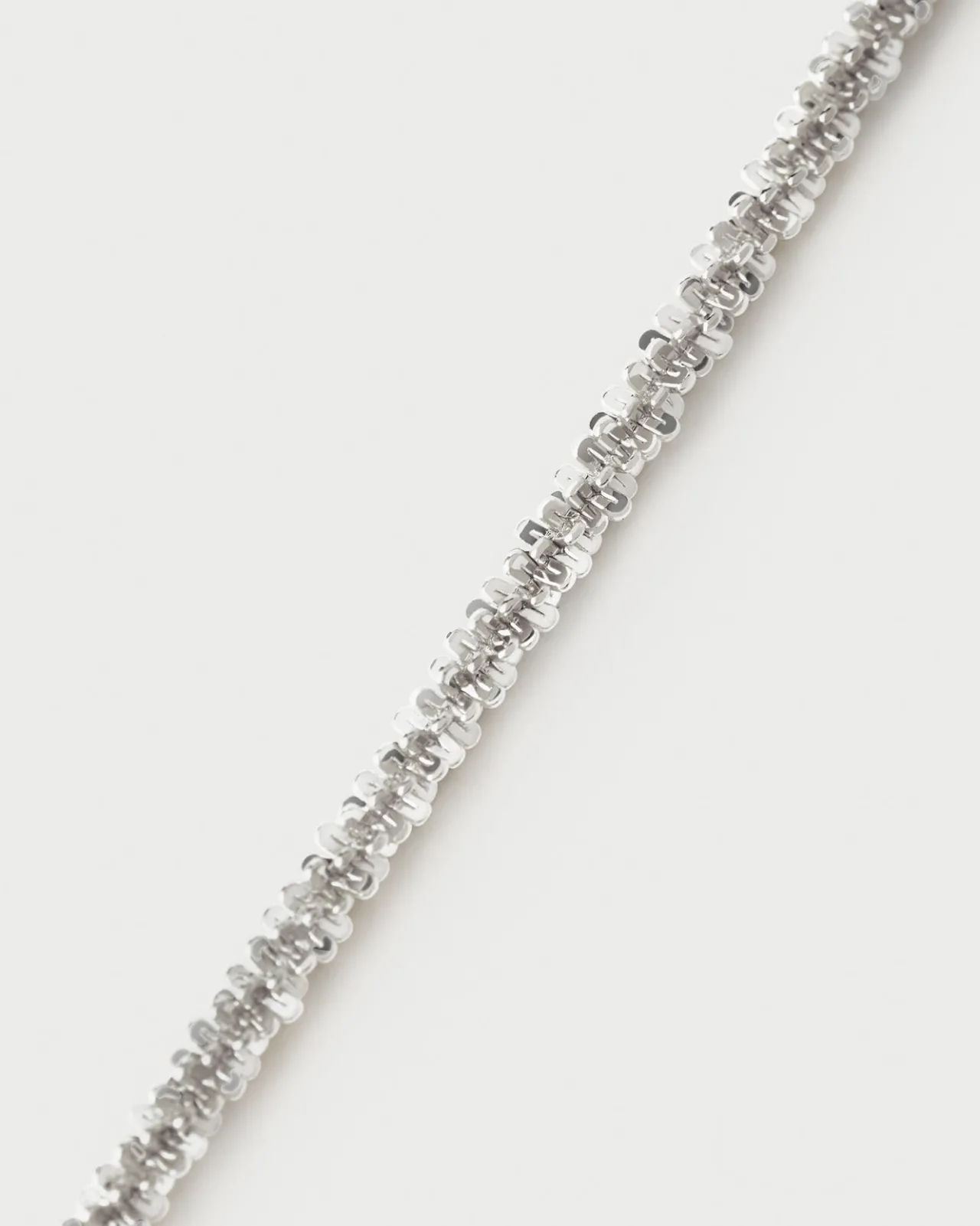 Collares Básicos|Collares De Cadena-PDPAOLA Collar cadena de plata Sparkle