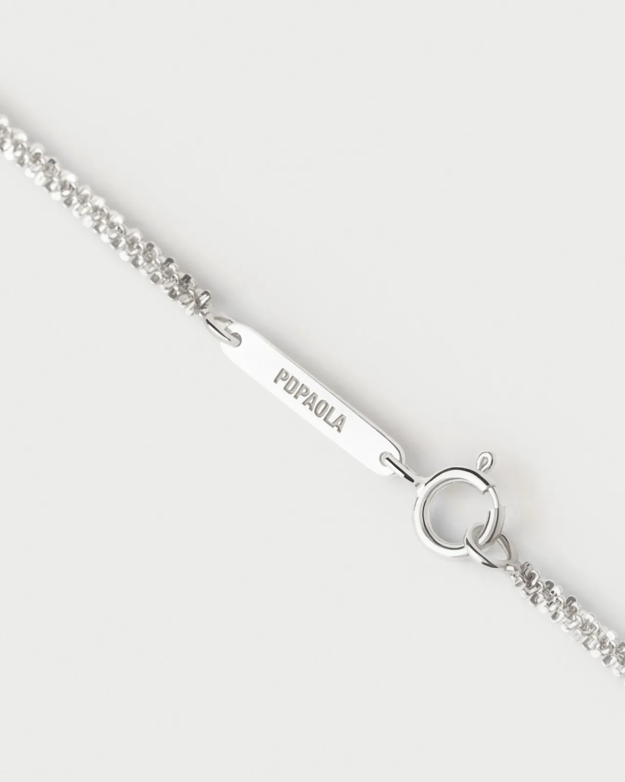 Collares Básicos|Collares De Cadena-PDPAOLA Collar cadena de plata Sparkle
