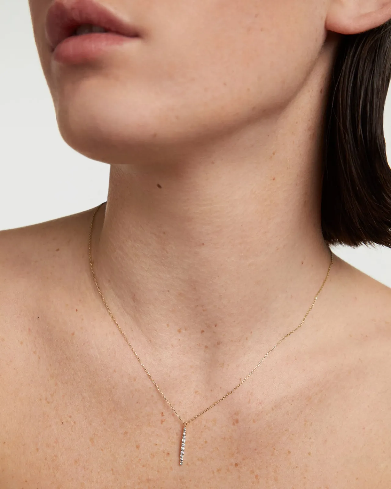 Collares De Alta Joyería|Collares De Alta Joyería-PDPAOLA Collar De Diamantes Y Oro Kate
