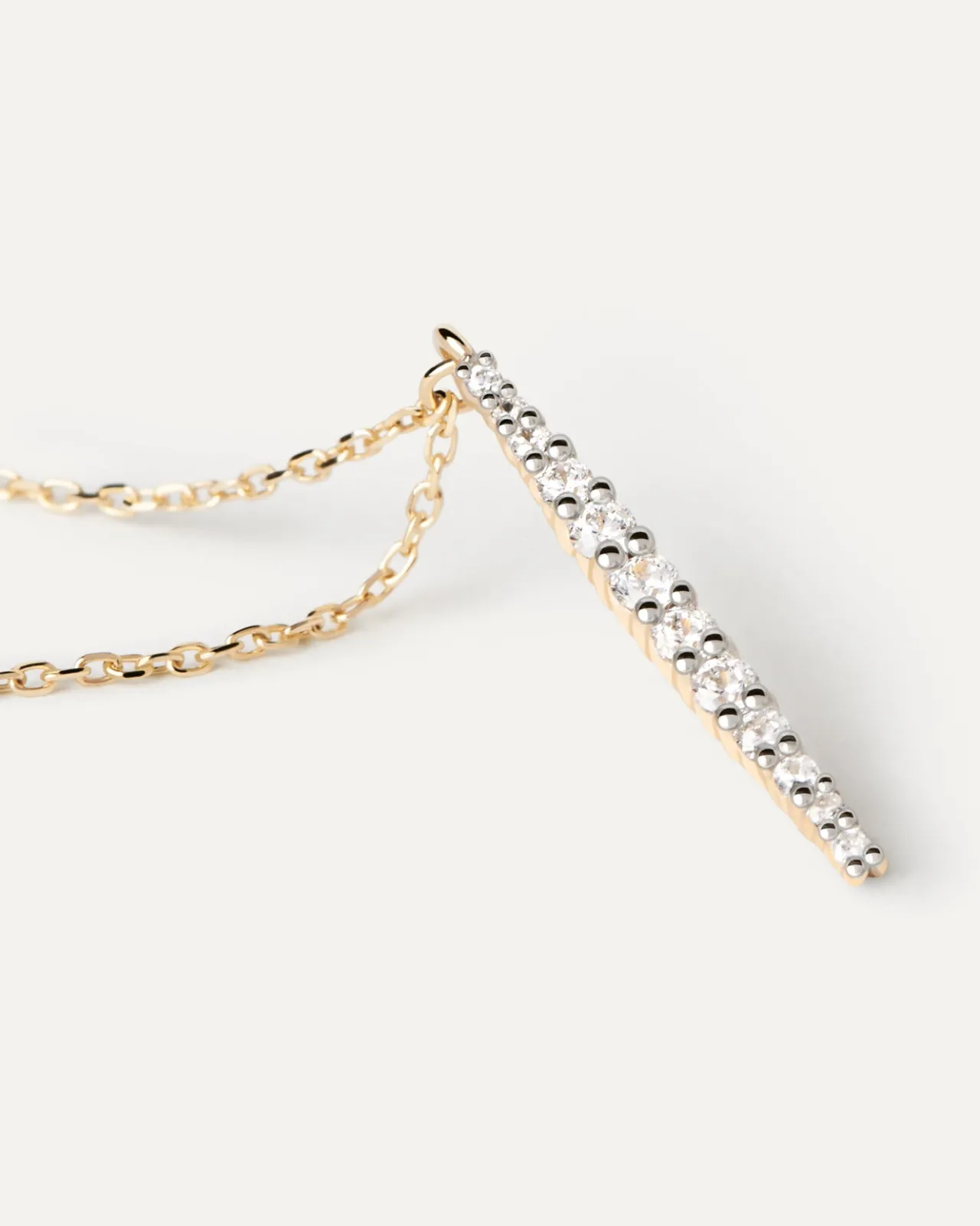 Collares De Alta Joyería|Collares De Alta Joyería-PDPAOLA Collar De Diamantes Y Oro Kate