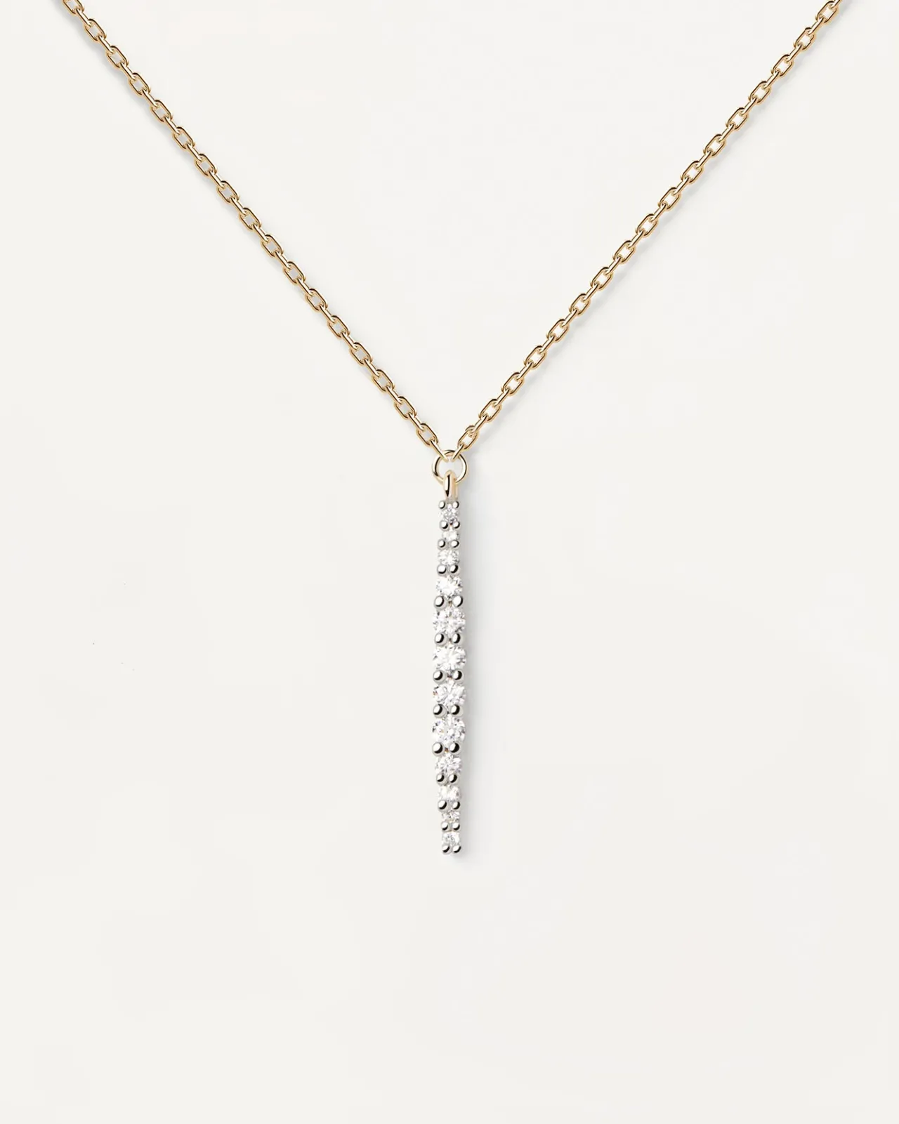 Collares De Alta Joyería|Collares De Alta Joyería-PDPAOLA Collar De Diamantes Y Oro Kate