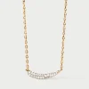 Joyas Con Diamantes|Joyas De Oro 18K-PDPAOLA Collar de diamantes y oro Nilo