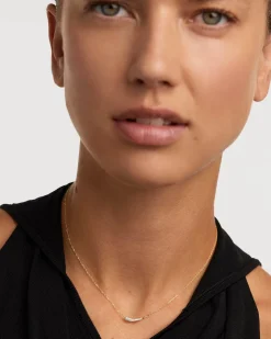 Joyas Con Diamantes|Joyas De Oro 18K-PDPAOLA Collar de diamantes y oro Nilo