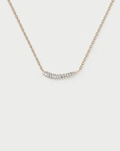 Joyas Con Diamantes|Joyas De Oro 18K-PDPAOLA Collar de diamantes y oro Nilo