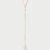 Joyas Con Diamantes|Joyas De Oro 18K-PDPAOLA Collar de diamantes y oro Lagoon