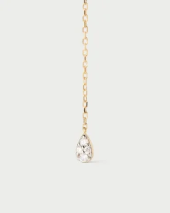 Joyas Con Diamantes|Joyas De Oro 18K-PDPAOLA Collar de diamantes y oro Lagoon