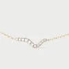Collares De Alta Joyería|Collares De Alta Joyería-PDPAOLA Collar de diamantes y oro Flow