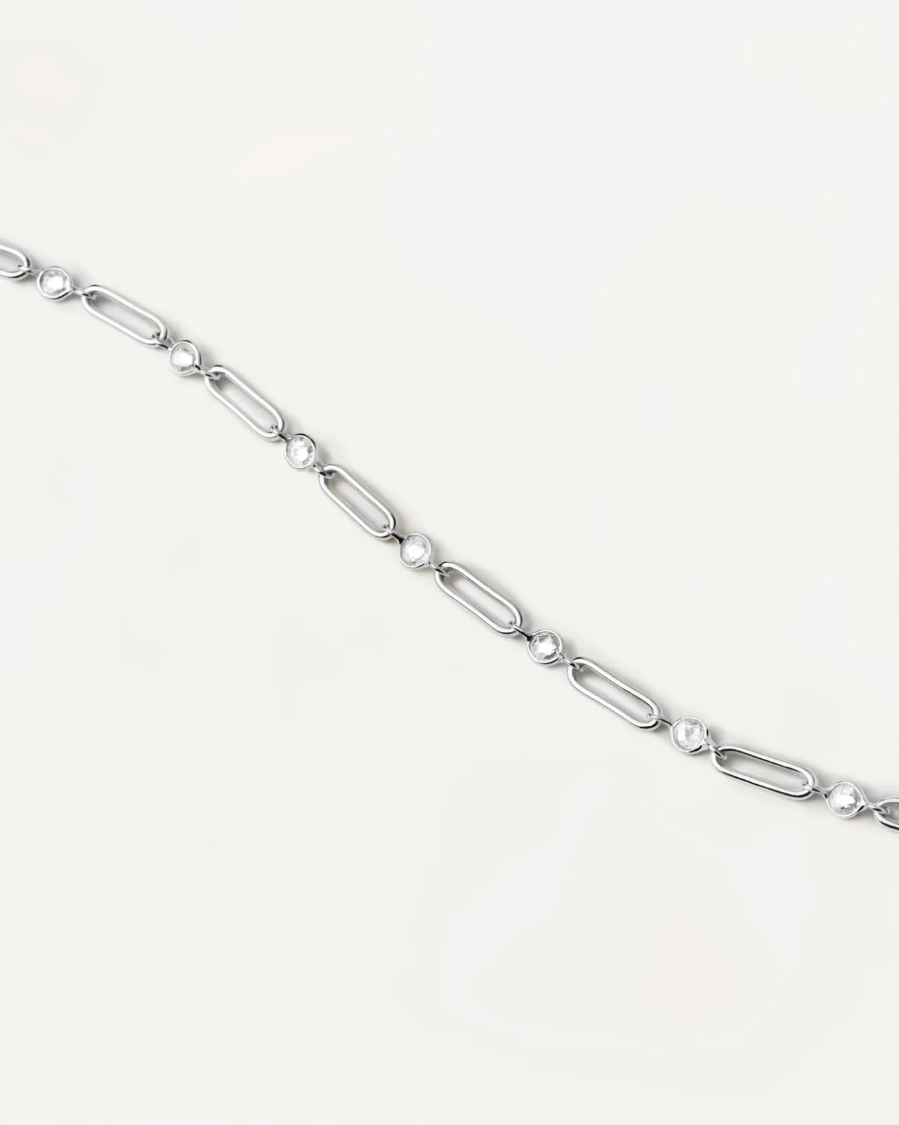 Collares Básicos|Collares De Cadena-PDPAOLA Collar de Plata Love Triangle