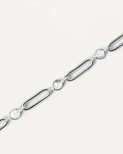 Collares Básicos|Collares De Cadena-PDPAOLA Collar de Plata Love Triangle