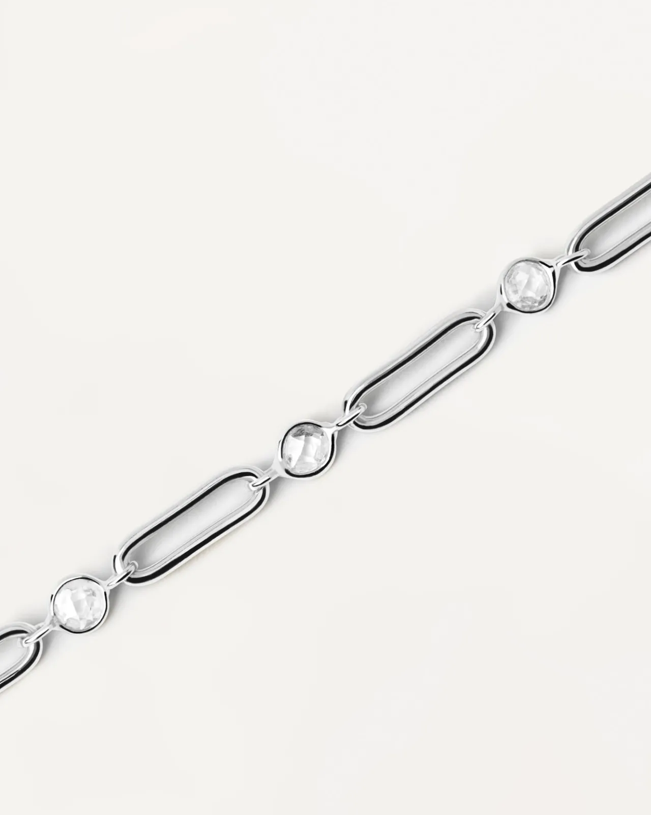 Collares Básicos|Collares De Cadena-PDPAOLA Collar de Plata Love Triangle