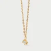Collares Básicos|Rebajas Collares-PDPAOLA Collar Fleur Gris