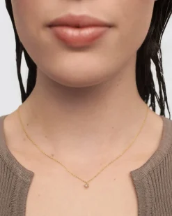Collares Básicos|Rebajas Collares-PDPAOLA Collar Fleur Gris