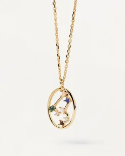 Collares Con Piedras Semipreciosas|Collares De Oro-PDPAOLA Collar Leo