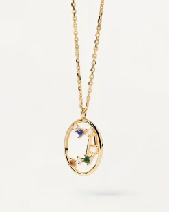 Collares Con Piedras Semipreciosas|Collares De Oro-PDPAOLA Collar Libra