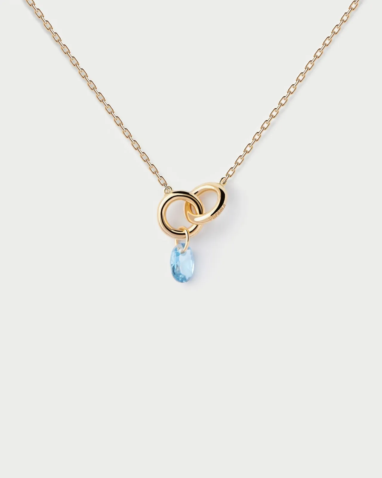 Collares Solitarios|Collares Básicos-PDPAOLA Collar Lily azul