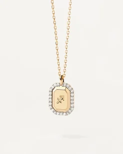 Collares De Oro|Rebajas Collares-PDPAOLA Collar Sagitario