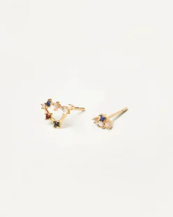 Pendientes Con Piedras Semipreciosas|Pendientes De Oro-PDPAOLA Pendientes Capricornio