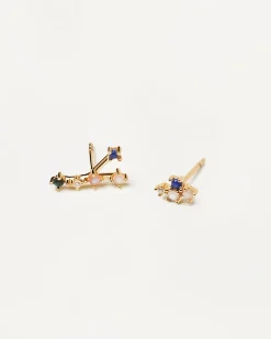 Pendientes Con Piedras Semipreciosas|Pendientes De Oro-PDPAOLA Pendientes Cáncer