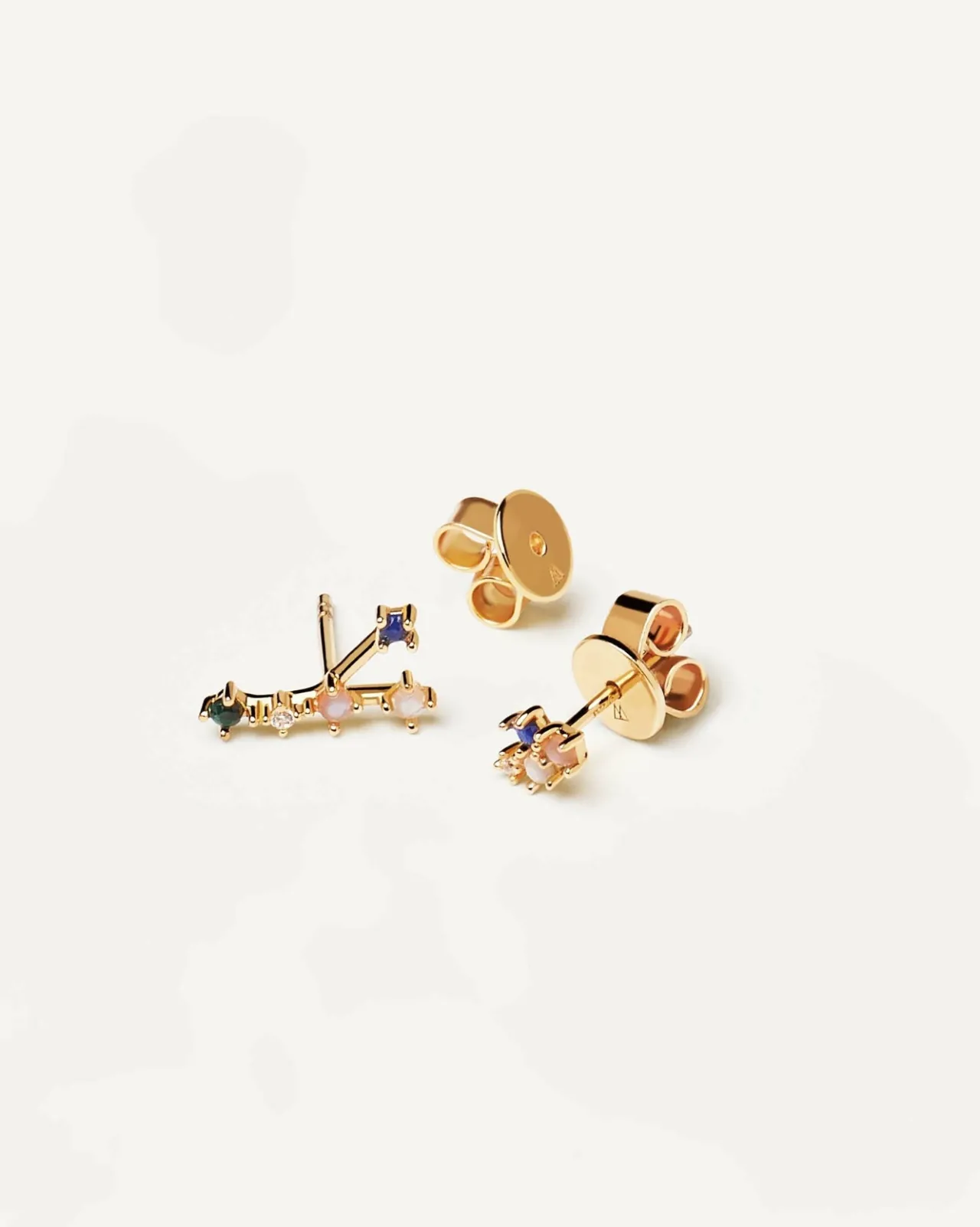 Pendientes Con Piedras Semipreciosas|Pendientes De Oro-PDPAOLA Pendientes Cáncer