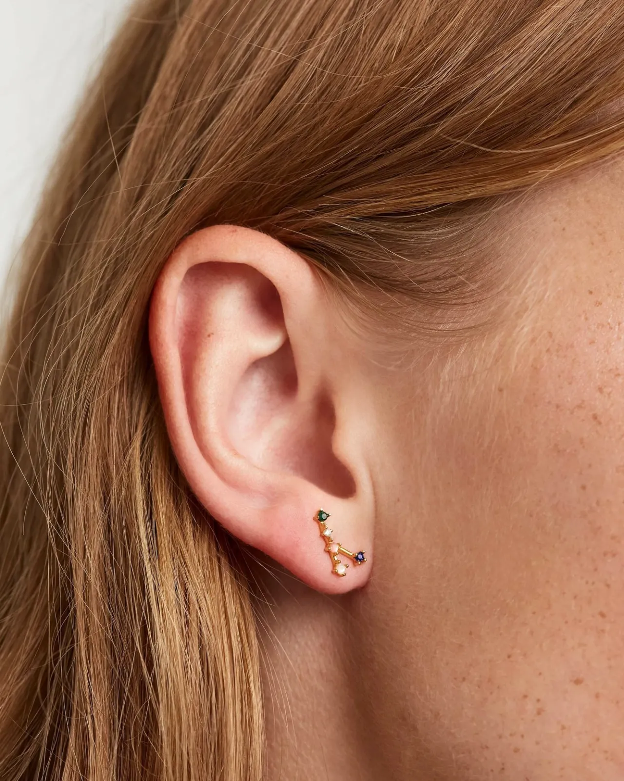 Pendientes Con Piedras Semipreciosas|Pendientes De Oro-PDPAOLA Pendientes Cáncer